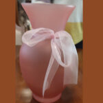 Frosted Pink Vase